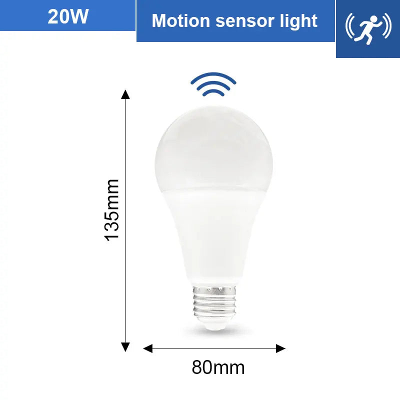 Lâmpada com sensor