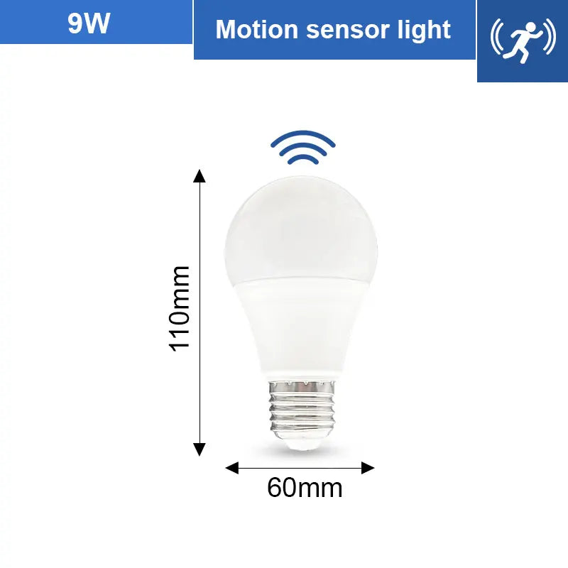 Lâmpada com sensor