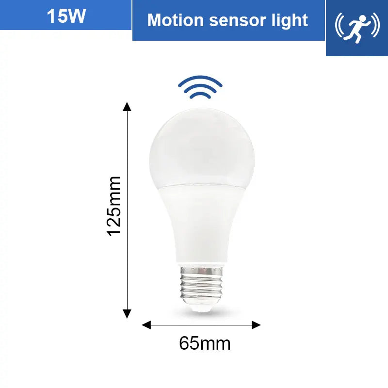 Lâmpada com sensor