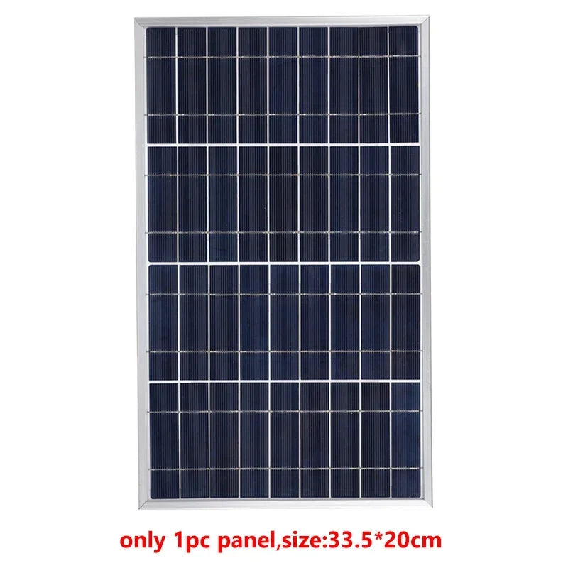 Kit painel solar com controlador 100A
