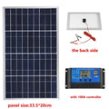 Kit painel solar com controlador 100A