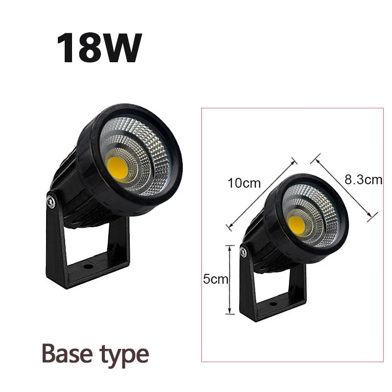 LED para jardim 6000k
