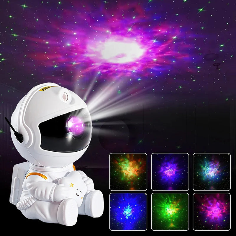 Projetor em LED estrela da galáxia, Luz de projeção do céu estrelado ,Lâmpada de projeção Decoração do quarto Nebulosa Luz noturna LED .