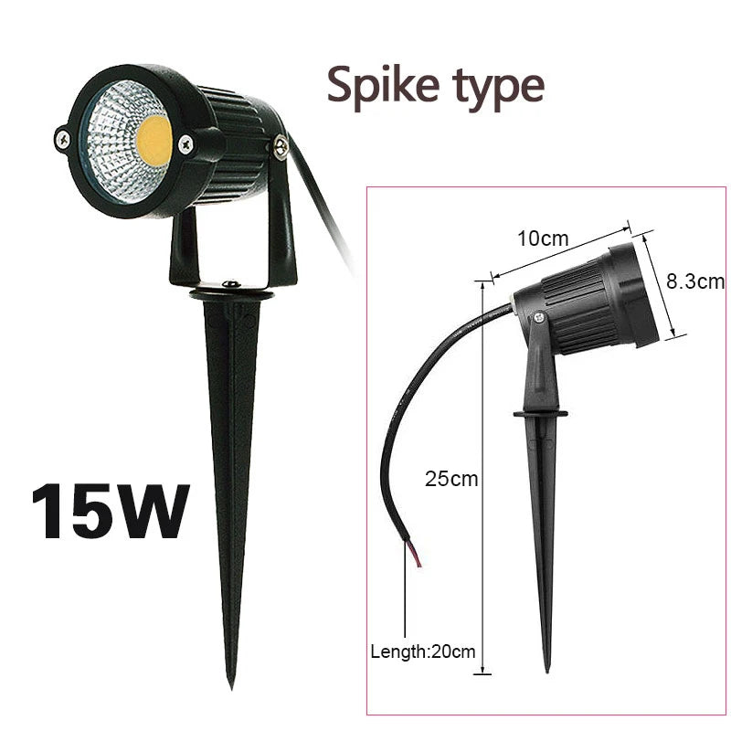 LED para jardim 6000k