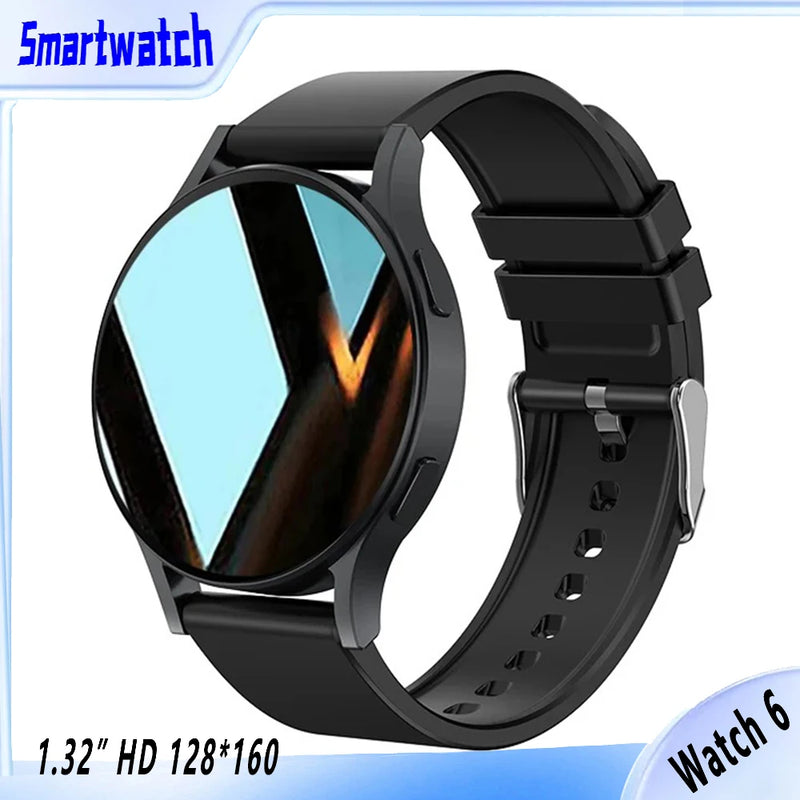 Relógio  smartwatch 6 masculino ,bluetooth chamada ,monitoramento de saúde , despertador , moda relógio feminino multifuncional