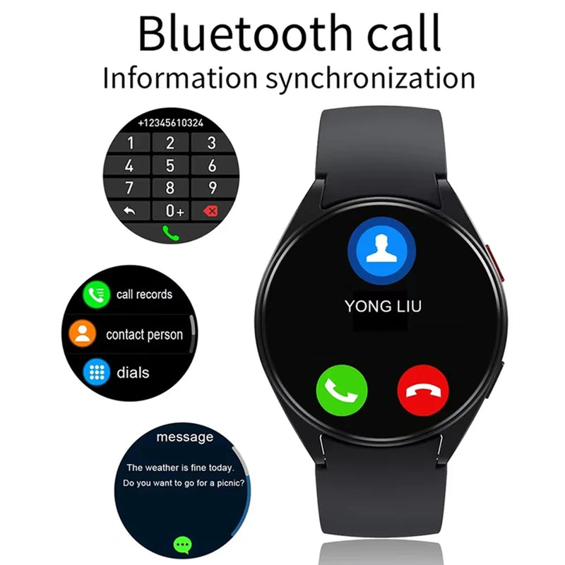Relógio  smartwatch 6 masculino ,bluetooth chamada ,monitoramento de saúde , despertador , moda relógio feminino multifuncional