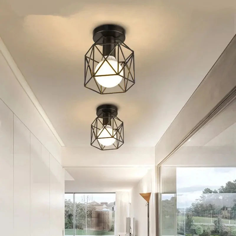 Luz de teto redonda LED para  iluminação interior, cozinha, quarto, sala de estar