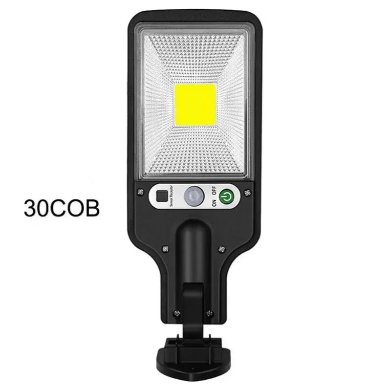 Refletor LED de parede com energia solar