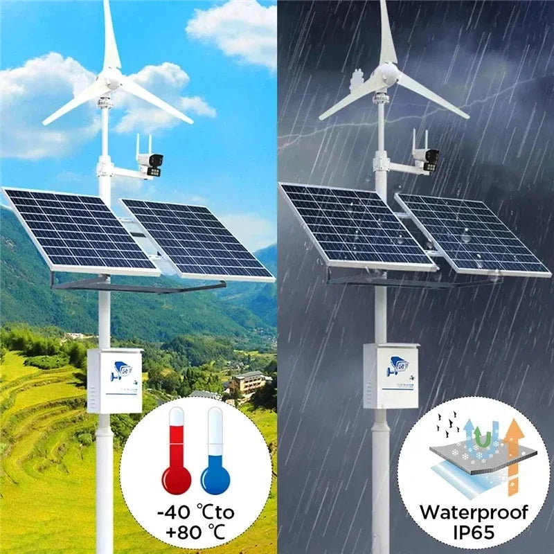 Kit painel solar com controlador 100A
