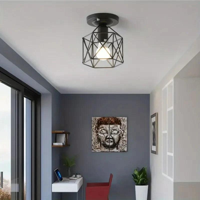Luz de teto redonda LED para  iluminação interior, cozinha, quarto, sala de estar