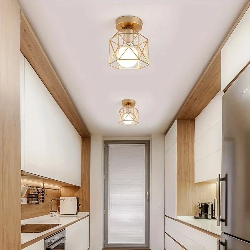 Luz de teto redonda LED para  iluminação interior, cozinha, quarto, sala de estar