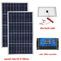 Kit painel solar com controlador 100A