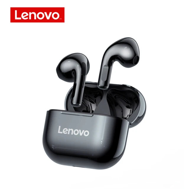 Lenovo-Fones De Ouvido Sem Fio De Redução De Ruído, LP40 Pro, LP40 TWS, Bluetooth 5.1, Controle De Toque, original.