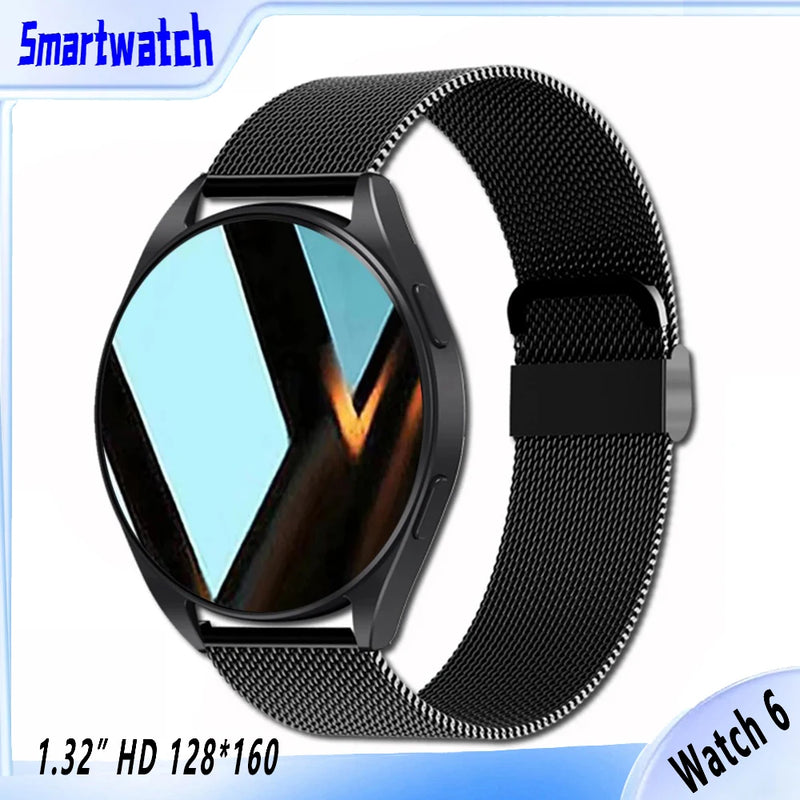 Relógio  smartwatch 6 masculino ,bluetooth chamada ,monitoramento de saúde , despertador , moda relógio feminino multifuncional