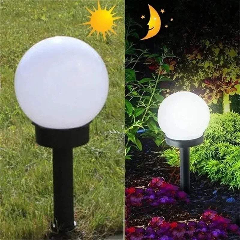 Spot LED de jardim com alimentação de luz solar