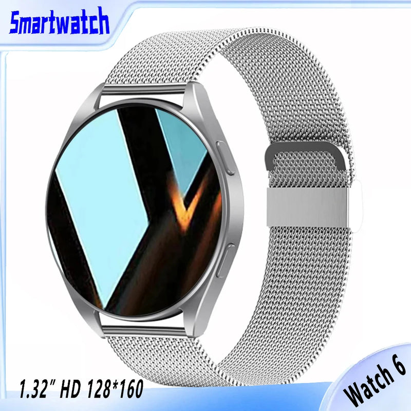 Relógio  smartwatch 6 masculino ,bluetooth chamada ,monitoramento de saúde , despertador , moda relógio feminino multifuncional
