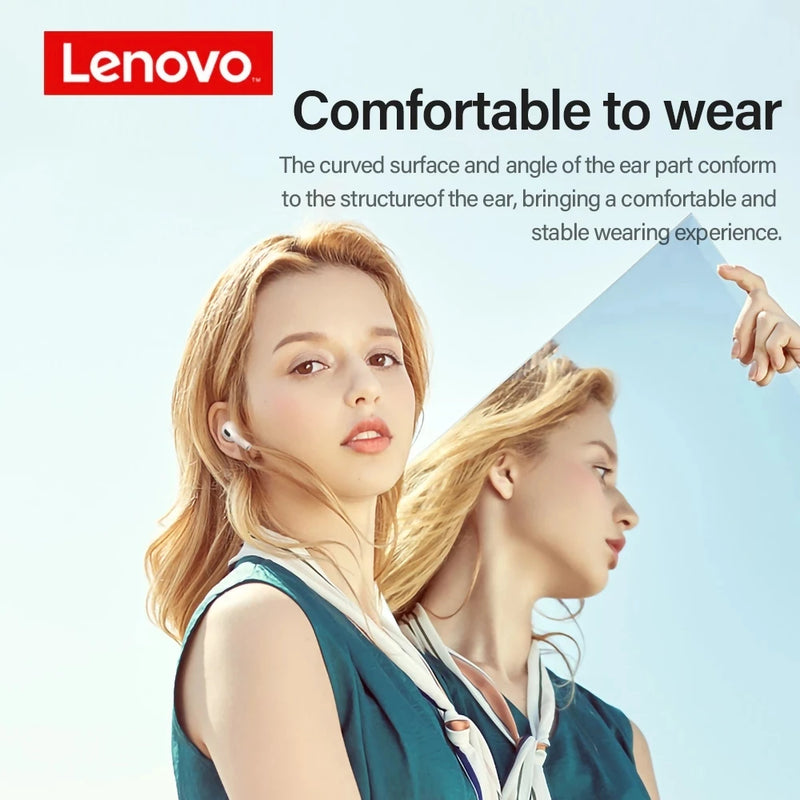 Lenovo-Fones De Ouvido Sem Fio De Redução De Ruído, LP40 Pro, LP40 TWS, Bluetooth 5.1, Controle De Toque, original.