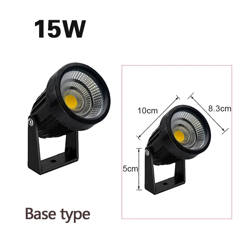 LED para jardim 6000k