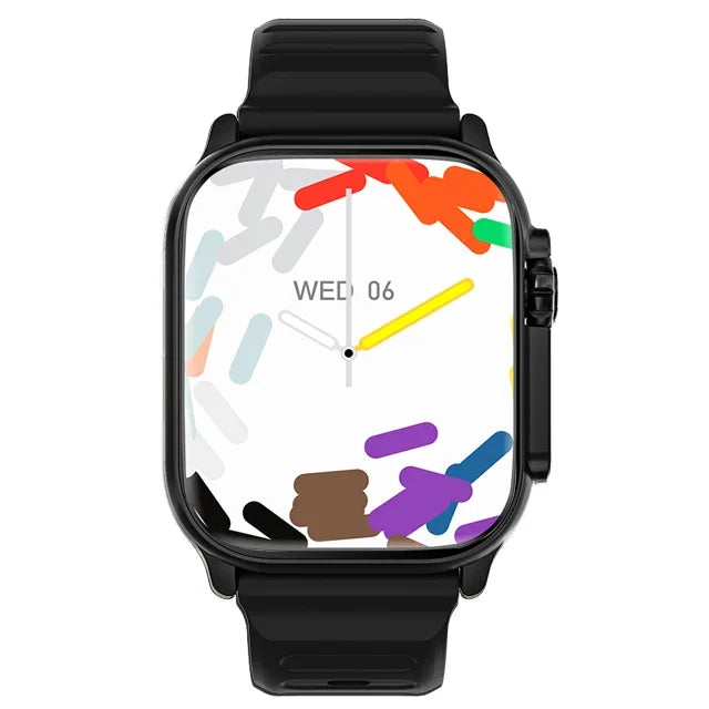 Relógio inteligente T800 Ultra 2 Masculino, Tela AMOLED, Bússola NFC, Impermeável, Relógio Apple, IWO Ultra 8, 49mm, Série 8 smartwatch.