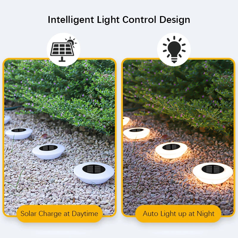 Spot LED de jardim solar