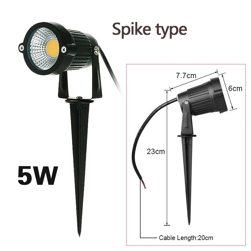 LED para jardim 6000k