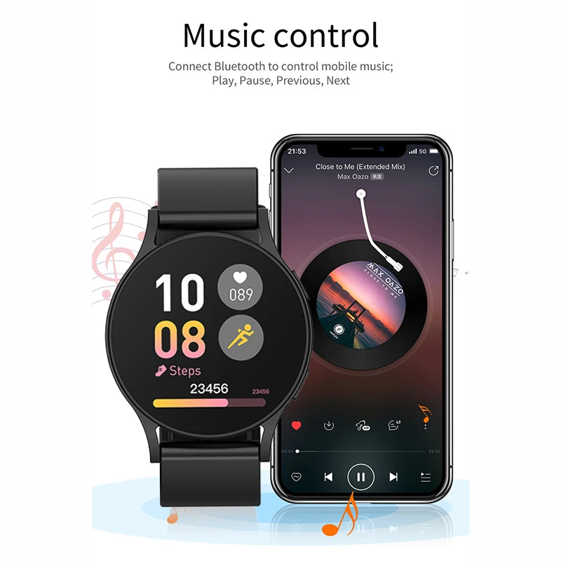 Relógio  smartwatch 6 masculino ,bluetooth chamada ,monitoramento de saúde , despertador , moda relógio feminino multifuncional